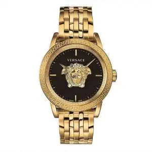 Versace Men’s Quartz Swiss Made Gold Stainless Steel Black Dial 43mm Watch VERD00818 UAE DUBAI AJMAN SHARJAH ABU DHABI RAS AL KHAIMA UMM UL QUWAIN ALAIN FUJAIRAH