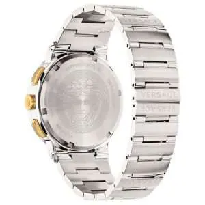 Versace Men’s Quartz Swiss Made Silver Stainless Steel Blue Dial 43mm Watch VEZ900221 UAE DUBAI AJMAN SHARJAH ABU DHABI RAS AL KHAIMA UMM UL QUWAIN ALAIN FUJAIRAH