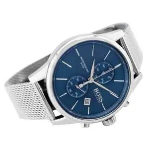 Hugo Boss Men’s Quartz Stainless Steel Blue Dial 41mm Watch 1513441 UAE DUBAI AJMAN SHARJAH ABU DHABI RAS AL KHAIMA UMM UL QUWAIN ALAIN FUJAIRAH