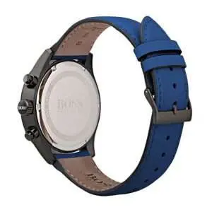 Hugo Boss Men’s Quartz Lather Strap Black Dial 44mm Watch 1513563 UAE DUBAI AJMAN SHARJAH ABU DHABI RAS AL KHAIMA UMM UL QUWAIN ALAIN FUJAIRAH