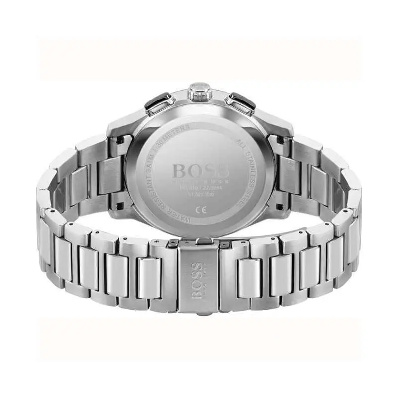 Hugo Boss Men’s Quartz Stainless Steel Black Dial 44mm Watch 1513762 UAE DUBAI AJMAN SHARJAH ABU DHABI RAS AL KHAIMA UMM UL QUWAIN ALAIN FUJAIRAH