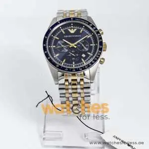 Emporio Armani Men’s Quartz Stainless Steel Blue Dial 46mm Watch AR8030 UAE DUBAI AJMAN SHARJAH ABU DHABI RAS AL KHAIMA UMM UL QUWAIN ALAIN FUJAIRAH