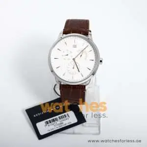 Tommy Hilfiger Men’s Quartz Leather Strap White Dial 44mm Watch 1710389 UAE DUBAI AJMAN SHARJAH ABU DHABI RAS AL KHAIMA UMM UL QUWAIN ALAIN FUJAIRAH