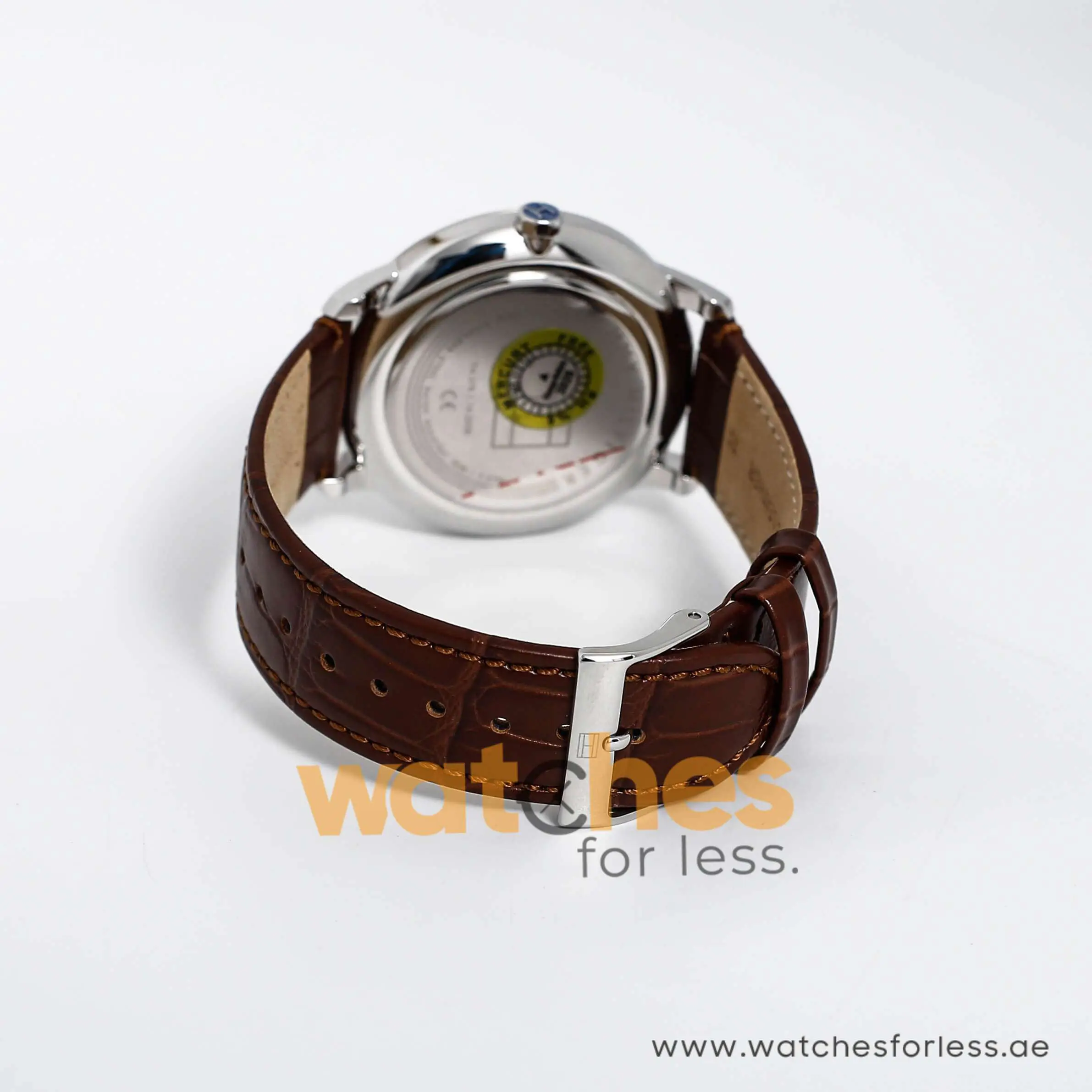 Tommy Hilfiger Men’s Quartz Leather Strap White Dial 44mm Watch 1710389 UAE DUBAI AJMAN SHARJAH ABU DHABI RAS AL KHAIMA UMM UL QUWAIN ALAIN FUJAIRAH