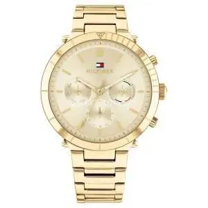 Tommy Hilfiger Women’s Quartz Stainless Steel Gold Dial 38mm Watch 1782350 UAE DUBAI AJMAN SHARJAH ABU DHABI RAS AL KHAIMA UMM UL QUWAIN ALAIN FUJAIRAH