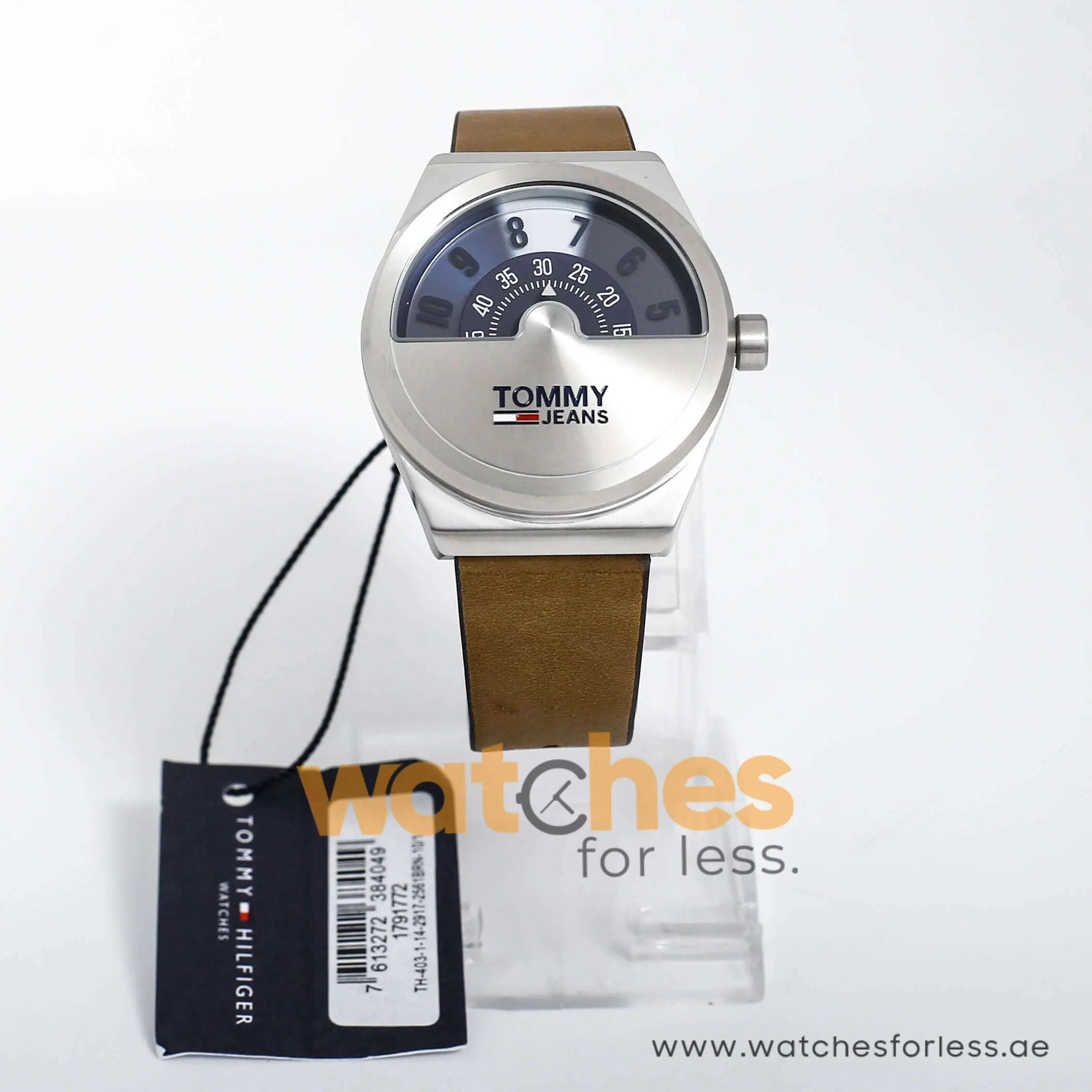 Tommy Hilfiger Men’s Quartz Leather Strap Blue Dial 42mm Watch 1791772 UAE DUBAI AJMAN SHARJAH ABU DHABI RAS AL KHAIMA UMM UL QUWAIN ALAIN FUJAIRAH