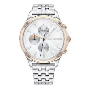 Tommy Hilfiger Women’s Quartz Stainless Steel Mother Of Pearl Dial 38mm Watch 1782122
