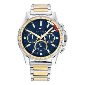 Tommy Hilfiger Men’s Quartz Stainless Steel Blue Dial 45mm Watch 1791937 UAE DUBAI AJMAN SHARJAH ABU DHABI RAS AL KHAIMA UMM UL QUWAIN ALAIN FUJAIRAH