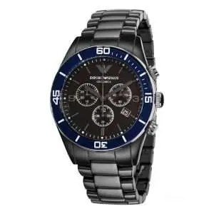 Emporio Armani Men’s Quartz Stainless Steel Black Dial 43mm Watch AR1429 UAE DUBAI AJMAN SHARJAH ABU DHABI RAS AL KHAIMA UMM UL QUWAIN ALAIN FUJAIRAH