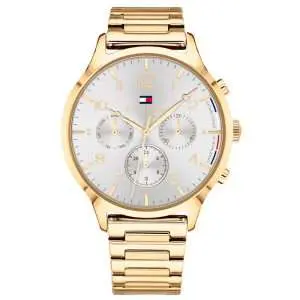 Tommy Hilfiger Women’s Quartz Stainless Steel Silver Dial 38mm Watch 1781872 UAE DUBAI AJMAN SHARJAH ABU DHABI RAS AL KHAIMA UMM UL QUWAIN ALAIN FUJAIRAH