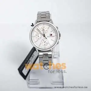 Tommy Hilfiger Women’s Quartz Stainless Steel Silver Dial 40mm Watch 1781787 UAE DUBAI AJMAN SHARJAH ABU DHABI RAS AL KHAIMA UMM UL QUWAIN ALAIN FUJAIRAH
