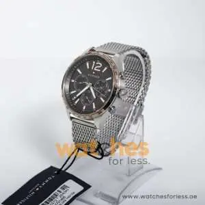 Tommy Hilfiger Men’s Quartz Silver Stainless Steel Grey Dial 44mm Watch 1791466 UAE DUBAI AJMAN SHARJAH ABU DHABI RAS AL KHAIMA UMM UL QUWAIN ALAIN FUJAIRAH