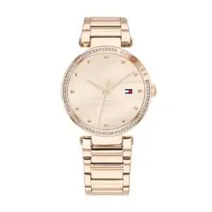 Tommy Hilfiger Women’s Quartz Stainless Steel Rose Gold Dial 32mm Watch 1782237 UAE DUBAI AJMAN SHARJAH ABU DHABI RAS AL KHAIMA UMM UL QUWAIN ALAIN FUJAIRAH