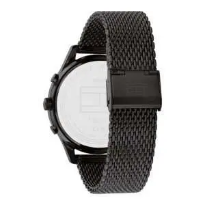 Tommy Hilfiger Men’s Quartz Black Stainless Steel Black Dial 44mm Watch 1710505