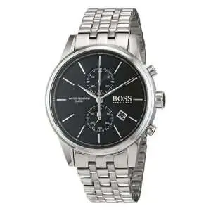 Hugo Boss Men’s Quartz Stainless Steel Black Dial 41mm Watch 1513383
