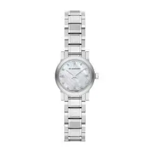 Burberry Ladies Swiss Made Stainless Steel Mother of Pearl Dial 26mm Watch BU9224 UAE DUBAI AJMAN SHARJAH ABU DHABI RAS AL KHAIMA UMM UL QUWAIN ALAIN FUJAIRAH