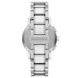 Burberry Women’s Swiss Made Quartz Stainless Steel White Dial 38mm Watch BU9750