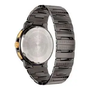 Versace Men’s Quartz Swiss Made Grey Stainless Steel Grey Dial 43mm Watch VEZ900521