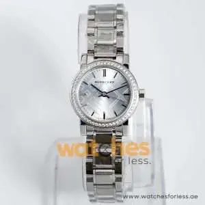 Burberry Women’s Swiss Made Stainless Steel White Dial 26mm Watch BU9220 UAE DUBAI AJMAN SHARJAH ABU DHABI RAS AL KHAIMA UMM UL QUWAIN ALAIN FUJAIRAH