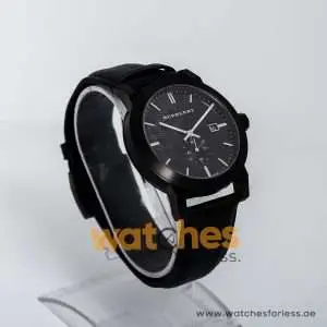 Burberry Men’s Swiss Made Quartz Black Leather Strap Black Dial 42mm Watch BU9906 UAE DUBAI AJMAN SHARJAH ABU DHABI RAS AL KHAIMA UMM UL QUWAIN ALAIN FUJAIRAH
