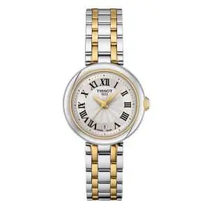 Tissot Women’s Quartz Swiss Made Two tone Stainless Steel White Dial 26mm Watch T126.010.22.013.00 UAE DUBAI AJMAN SHARJAH ABU DHABI RAS AL KHAIMA UMM UL QUWAIN ALAIN FUJAIRAH