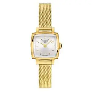 Tissot Women’s Quartz Swiss Made Gold Stainless Steel Silver Dial 20mm Watch T058.109.33.031.00 UAE DUBAI AJMAN SHARJAH ABU DHABI RAS AL KHAIMA UMM UL QUWAIN ALAIN FUJAIRAH