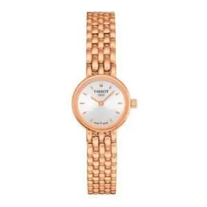 Tissot Women’s Quartz Swiss Made Rose Gold Stainless Steel Silver Dial 20mm Watch T058.009.33.031.01 UAE DUBAI AJMAN SHARJAH ABU DHABI RAS AL KHAIMA UMM UL QUWAIN ALAIN FUJAIRAH