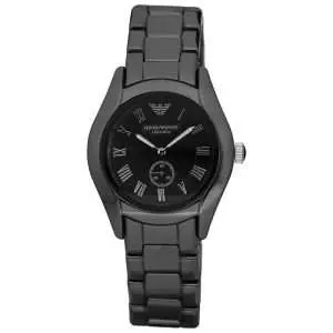 Emporio Armani Women’s Quartz Black Ceramic Chain Black Dial 35mm Watch AR1402 UAE DUBAI AJMAN SHARJAH ABU DHABI RAS AL KHAIMA UMM UL QUWAIN ALAIN FUJAIRAH