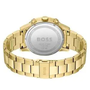 Hugo Boss Men’s Quartz Gold Stainless Steel Green Dial 44mm Watch 1513923 UAE DUBAI AJMAN SHARJAH ABU DHABI RAS AL KHAIMA UMM UL QUWAIN ALAIN FUJAIRAH