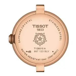 Tissot Women’s Quartz Swiss Made Brown Leather Strap White Dial 26mm Watch T126.010.36.013.00 UAE DUBAI AJMAN SHARJAH ABU DHABI RAS AL KHAIMA UMM UL QUWAIN ALAIN FUJAIRAH
