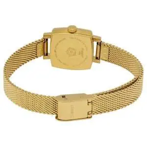 Tissot Women’s Quartz Swiss Made Gold Stainless Steel Silver Dial 20mm Watch T058.109.33.031.00 UAE DUBAI AJMAN SHARJAH ABU DHABI RAS AL KHAIMA UMM UL QUWAIN ALAIN FUJAIRAH