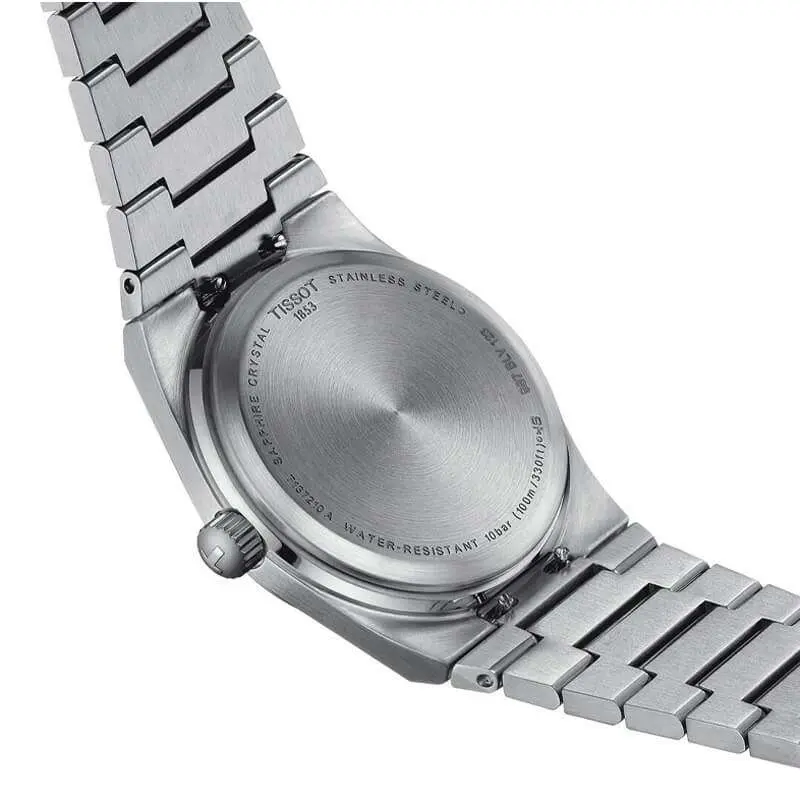 Tissot Unisex Quartz Swiss Made Silver Stainless Steel Light blue Dial 35mm Watch T137.210.11.351.00 UAE DUBAI AJMAN SHARJAH ABU DHABI RAS AL KHAIMA UMM UL QUWAIN ALAIN FUJAIRAH