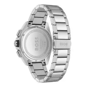 Hugo Boss Men’s Quartz Silver Stainless Steel Black Dial 44mm Watch 1513949 UAE DUBAI AJMAN SHARJAH ABU DHABI RAS AL KHAIMA UMM UL QUWAIN ALAIN FUJAIRAH