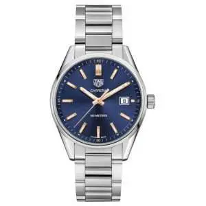Tag Heuer Men’s Quartz Swiss Made Silver Stainless Steel Blue Dial 39mm Watch WAR1112.BA0601 UAE DUBAI AJMAN SHARJAH ABU DHABI RAS AL KHAIMA UMM UL QUWAIN ALAIN FUJAIRAH