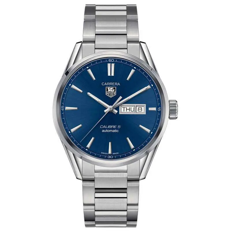 Tag Heuer Men’s Automatic Swiss Made Silver Stainless Steel Blue Dial 41mm Watch WAR201E.BA0723 UAE DUBAI AJMAN SHARJAH ABU DHABI RAS AL KHAIMA UMM UL QUWAIN ALAIN FUJAIRAH