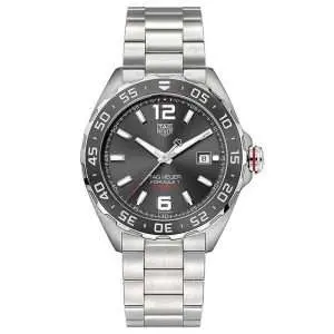 Tag Heuer Men’s Automatic Swiss Made Silver Stainless Steel Grey Dial 43mm Watch WAZ2011.BA0842 UAE DUBAI AJMAN SHARJAH ABU DHABI RAS AL KHAIMA UMM UL QUWAIN ALAIN FUJAIRAH