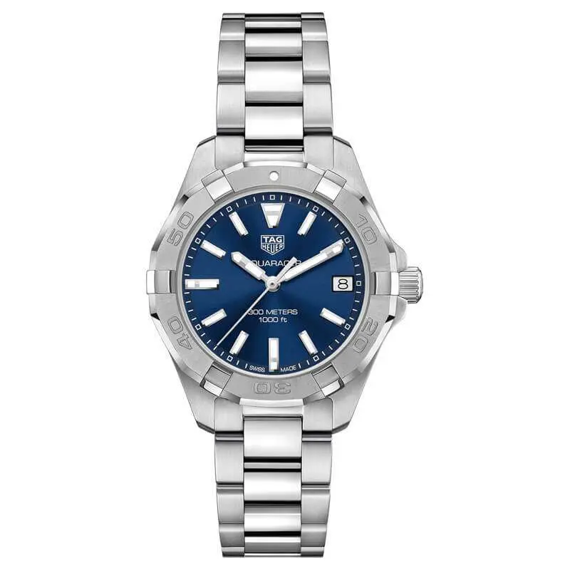 Tag Heuer Women’s Quartz Swiss Made Silver Stainless Steel Blue Dial 32mm Watch WBD1312.BA0740 UAE DUBAI AJMAN SHARJAH ABU DHABI RAS AL KHAIMA UMM UL QUWAIN ALAIN FUJAIRAH