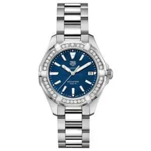 Tag Heuer Women’s Quartz Swiss Made Silver Stainless Steel Blue Dial 35mm Watch WAY131N.BA0748 UAE DUBAI AJMAN SHARJAH ABU DHABI RAS AL KHAIMA UMM UL QUWAIN ALAIN FUJAIRAH