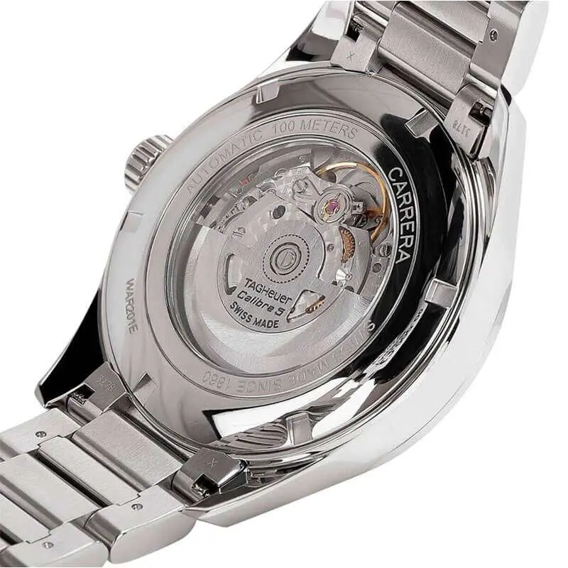 Tag Heuer Men’s Automatic Swiss Made Silver Stainless Steel Blue Dial 41mm Watch WAR201E.BA0723 UAE DUBAI AJMAN SHARJAH ABU DHABI RAS AL KHAIMA UMM UL QUWAIN ALAIN FUJAIRAH