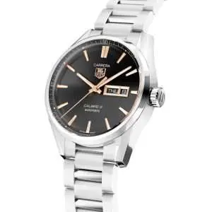 Tag Heuer Men’s Automatic Swiss Made Silver Stainless Steel Black Dial 41mm Watch WAR201C.BA0723 UAE DUBAI AJMAN SHARJAH ABU DHABI RAS AL KHAIMA UMM UL QUWAIN ALAIN FUJAIRAH