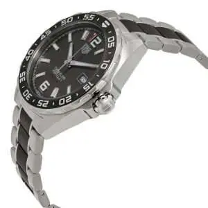 Tag Heuer Men’s Automatic Swiss Made Two-tone Stainless Steel Grey Dial 43mm Watch WAZ2011.BA0843 UAE DUBAI AJMAN SHARJAH ABU DHABI RAS AL KHAIMA UMM UL QUWAIN ALAIN FUJAIRAH