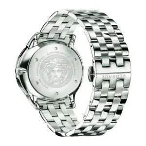 Versace Men’s Quartz Swiss Made Stainless Steel Black Dial 43mm Watch VEBK00418 UAE DUBAI AJMAN SHARJAH ABU DHABI RAS AL KHAIMA UMM UL QUWAIN ALAIN FUJAIRAH