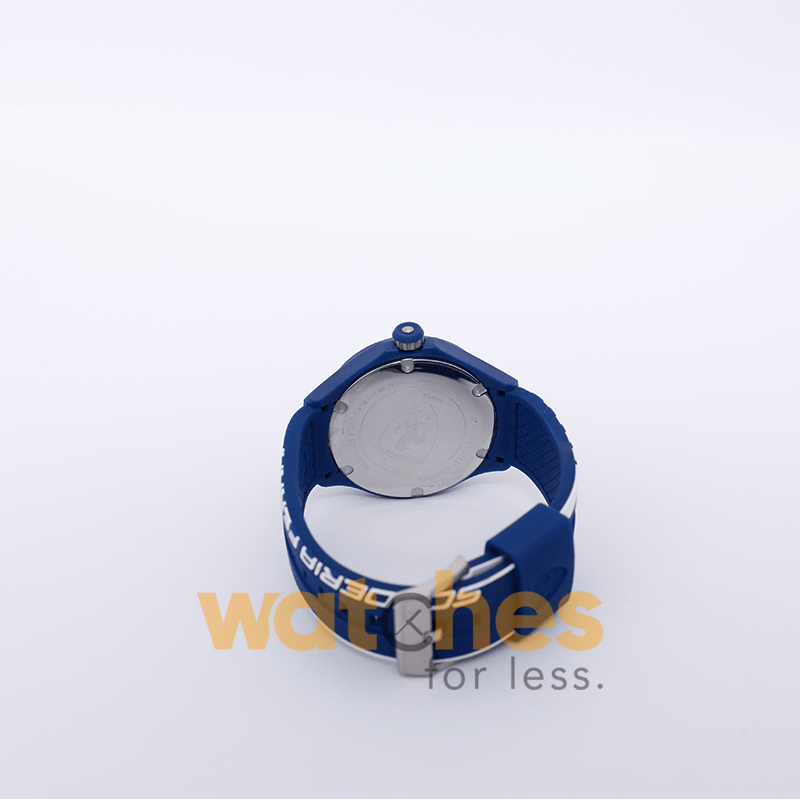 Ferrari Men’s Quartz Blue Silicone Strap Blue Dial 44mm Watch 0830129 UAE DUBAI AJMAN SHARJAH ABU DHABI RAS AL KHAIMA UMM UL QUWAIN ALAIN FUJAIRAH
