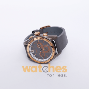 Hugo Boss Men’s Quartz Grey Leather Strap Grey Dial 46mm Watch 1512517