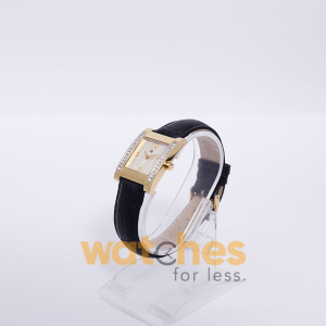 Tommy Hilfiger Women’s Quartz Black Leather Strap Silver Dial 27mm Watch F80262