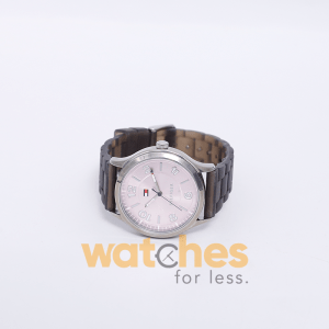 Tommy Hilfiger Women’s Quartz Grey Silicone Strap Light Pink Dial 38mm Watch TH2443951623