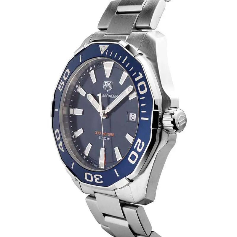 Tag Heuer Men’s Quartz Swiss Made Silver Stainless Steel Blue Dial 43mm Watch WAY101C.BA0746 UAE DUBAI AJMAN SHARJAH ABU DHABI RAS AL KHAIMA UMM UL QUWAIN ALAIN FUJAIRAH