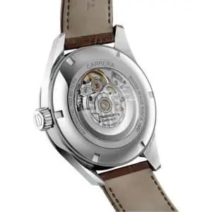 Tag Heuer Carrera Men’s Automatic Swiss Made Brown Leather Strap Silver Dial 41mm Watch WAR201B.FC6291 UAE DUBAI AJMAN SHARJAH ABU DHABI RAS AL KHAIMA UMM UL QUWAIN ALAIN FUJAIRAH