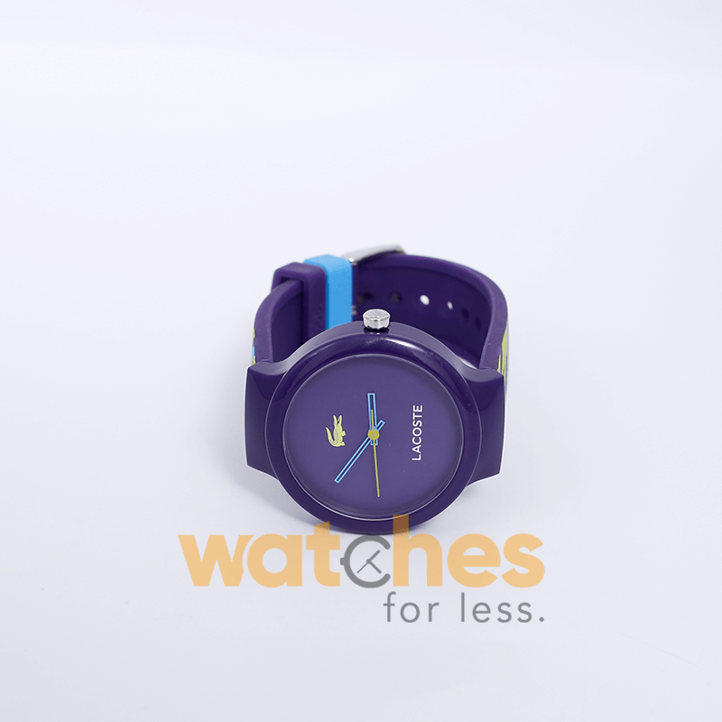 Lacoste Kids Quartz Multi Silicone Strap Purple Dial 40mm Watch 2020061 UAE DUBAI AJMAN SHARJAH ABU DHABI RAS AL KHAIMA UMM UL QUWAIN ALAIN FUJAIRAH