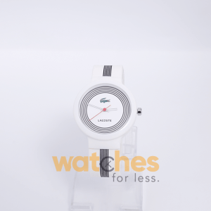 Lacoste Kids Quartz White Silicone Strap White Dial 40mm Watch 2020570 UAE DUBAI AJMAN SHARJAH ABU DHABI RAS AL KHAIMA UMM UL QUWAIN ALAIN FUJAIRAH